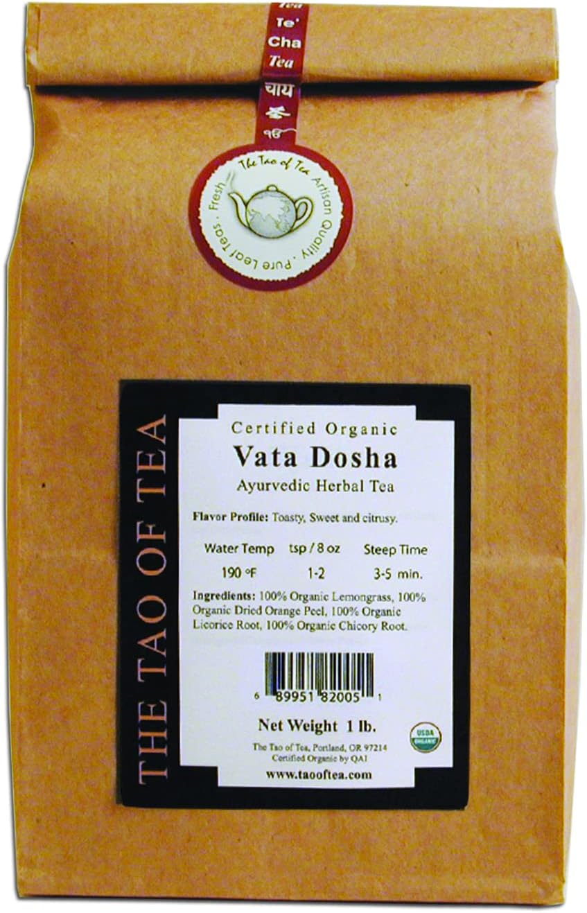Vata Dosha, Certified Organic Ayurvedic Tea, 1-Pound