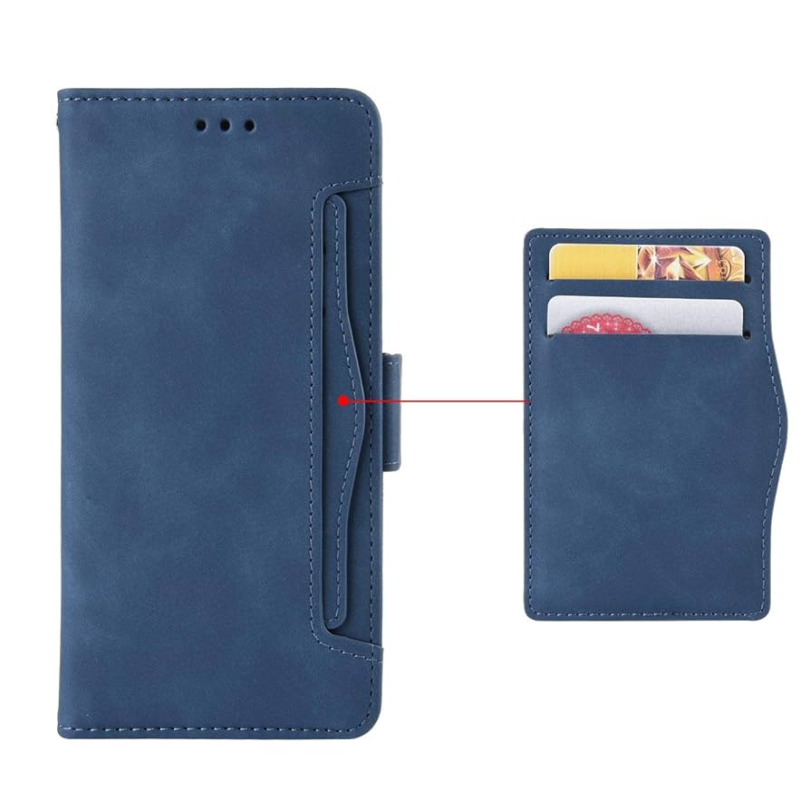 Card Slot Case for Sharp AQUOS Sense 3 Plus,Leather Stand