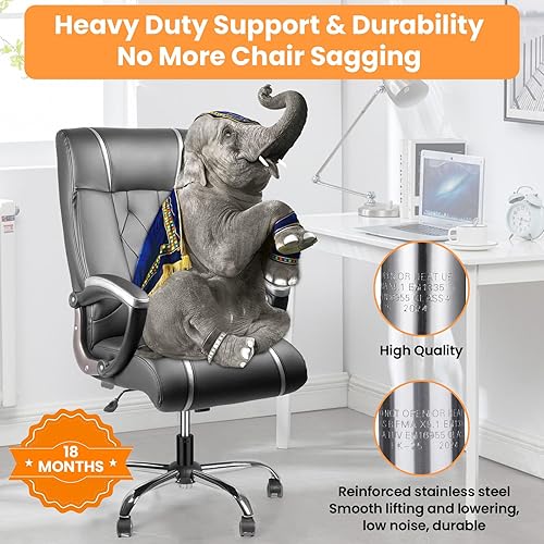 Miniatura 4 de Reemplazo del cilindro de silla de oficina, cilindro hidráulico de elevación de gas neumático de alta resistencia (ajustable de 12 a 18 pulgadas,