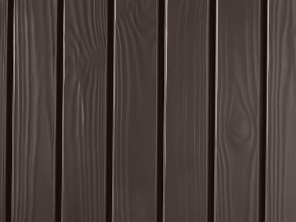 Keter Baule Rockwood Marrone 570 Lt In Resina Cm 155X72.4X64.4 H - 2