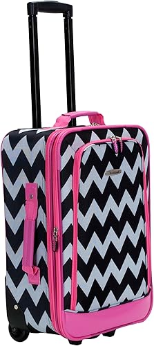 Miniatura 258 de Rockland, juego de equipaje de dos piezas, Carbón), F102