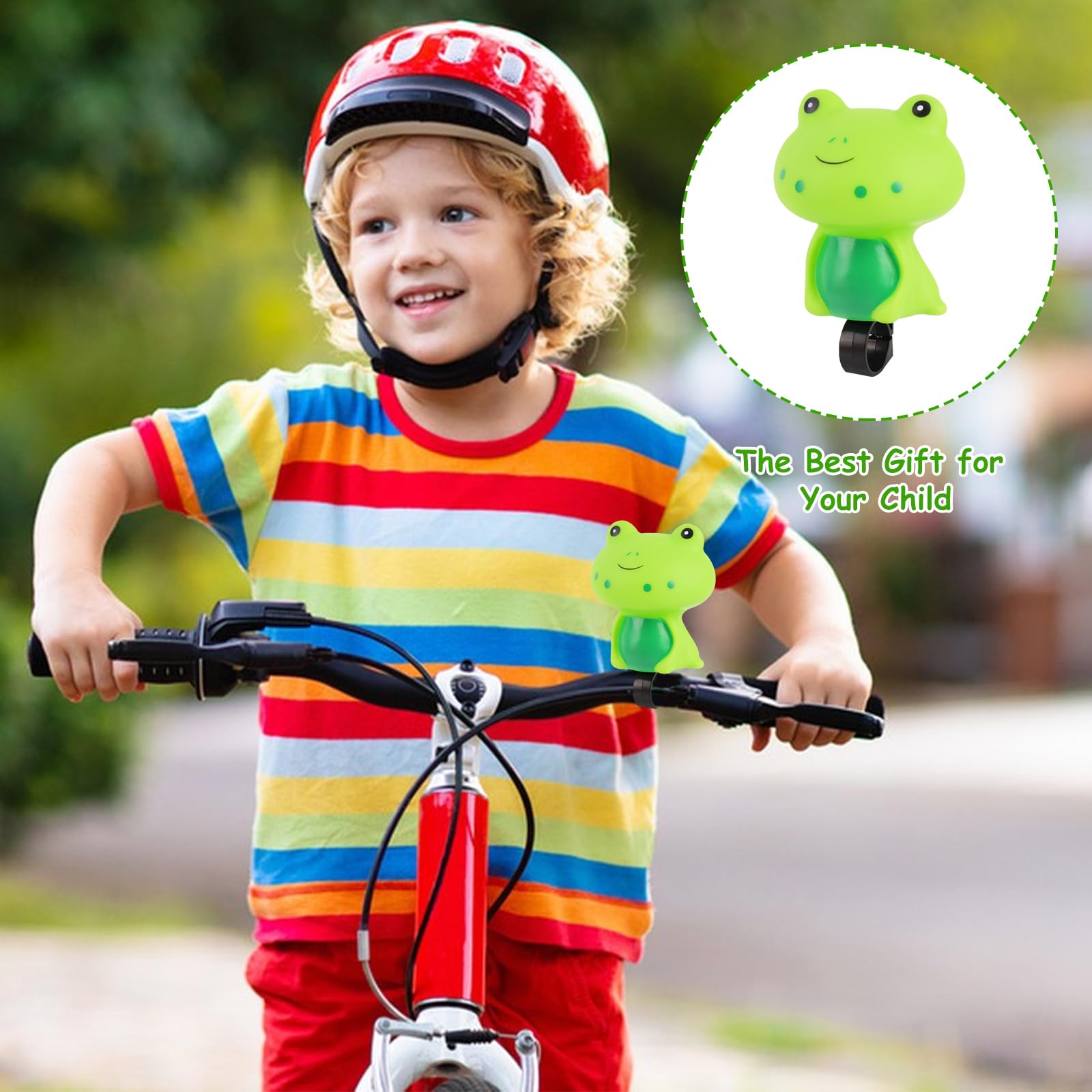Campanello per bicicletta ragazza ragazzo clacson bicicletta bambini Bike Bell bambini Squeeze Horn Honk per bambini