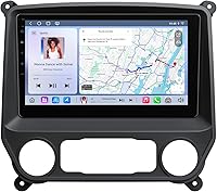 Vista 10 de Eonon Estéreo de coche de 10.1 pulgadas para Chevy Chevrolet Silverado/GMC Sierra 2014-2018, 2015 Silverado Radio CarPlay y Android Auto Head Unit