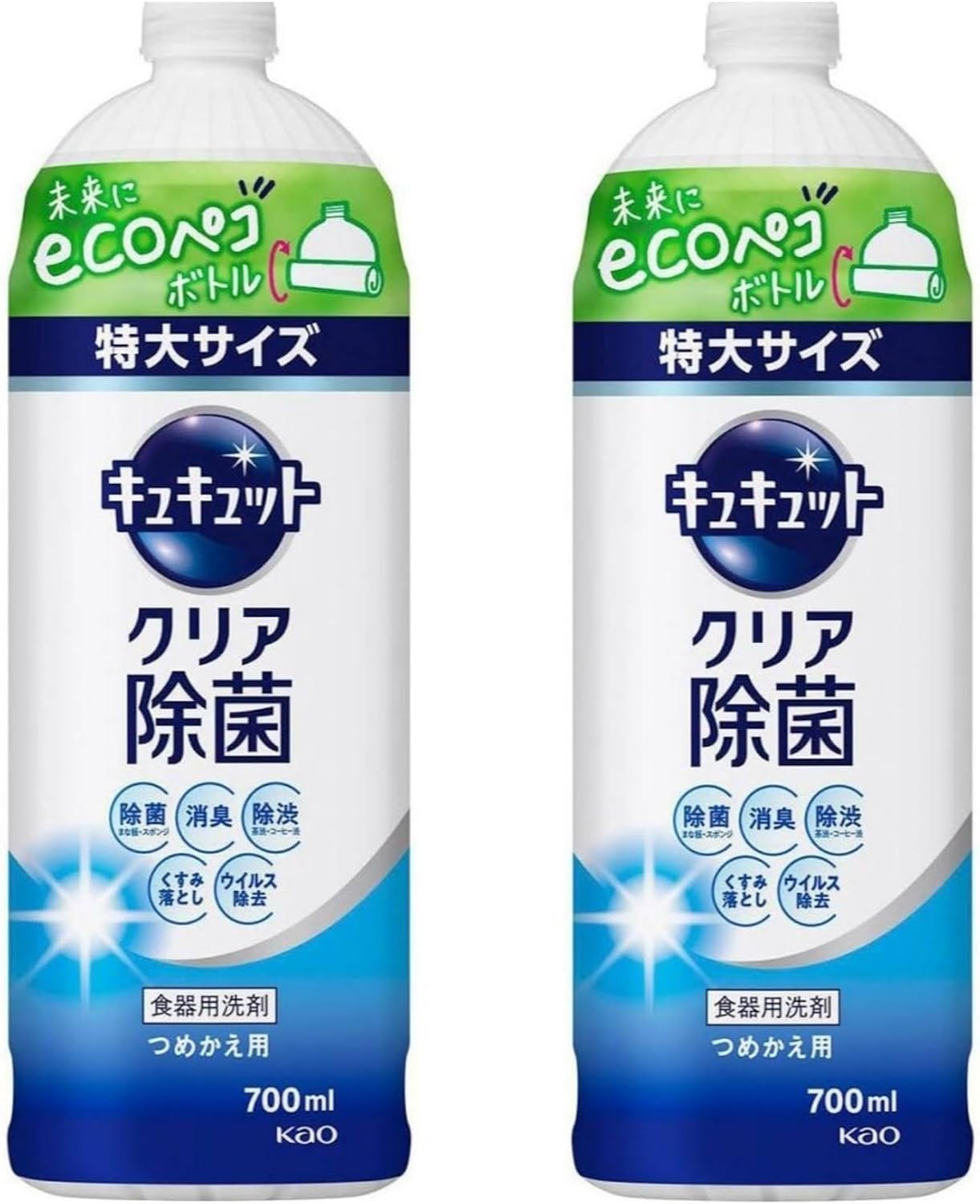 【まとめ買い】花王 キュキュット クリア除菌 グレープフルーツの香り 食器用洗剤…