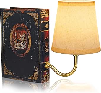 FUNTAPHANTA Rechargeable Vintage Bookshelf Lamp
