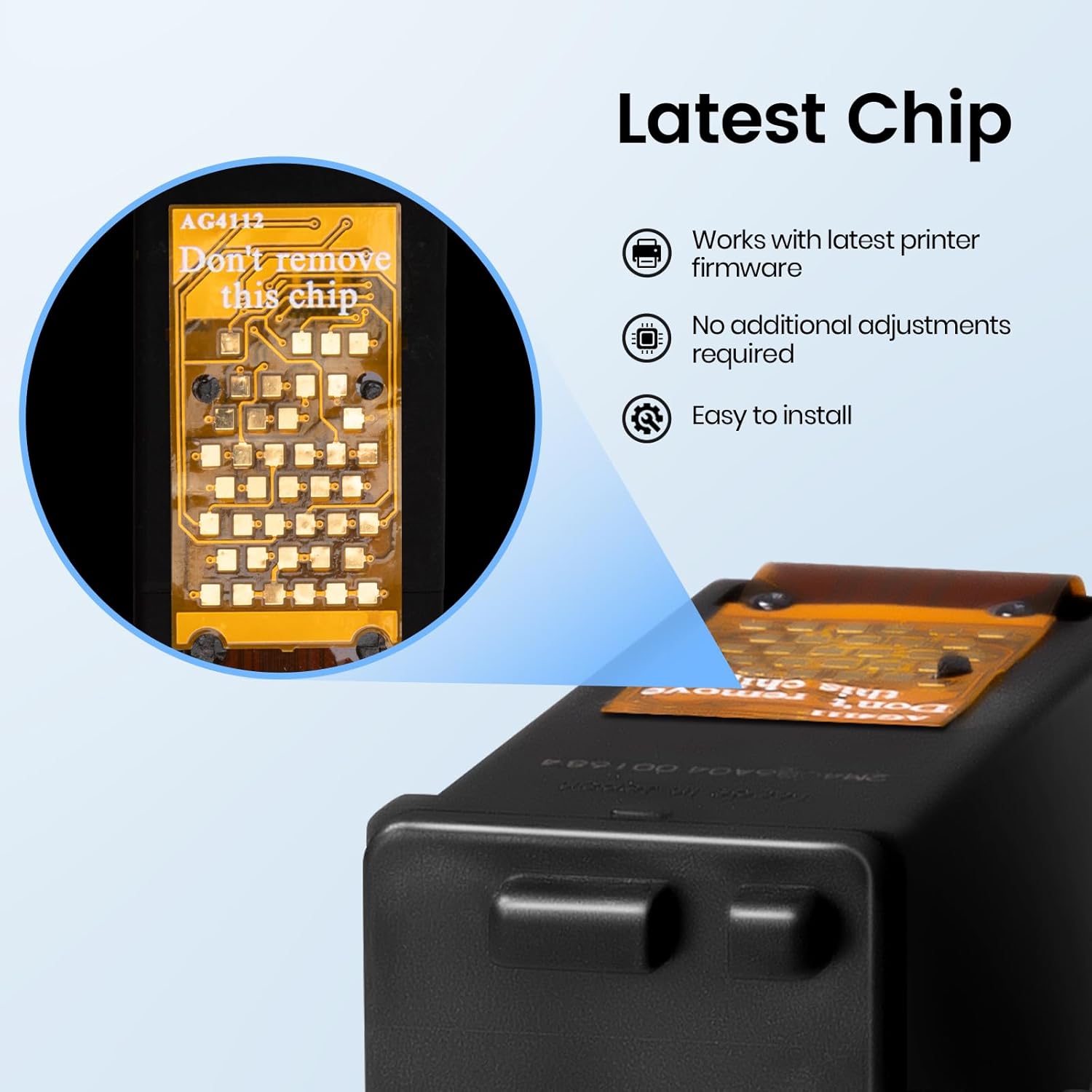 XJI 285 XL 286 XL Remanufactured Ink Cartridges Replacement for Canon PG-285XL CL-286XL 285 286 Black and Color Combo Pack, for Pixma TS7720 TS7722 TR7820 Printer