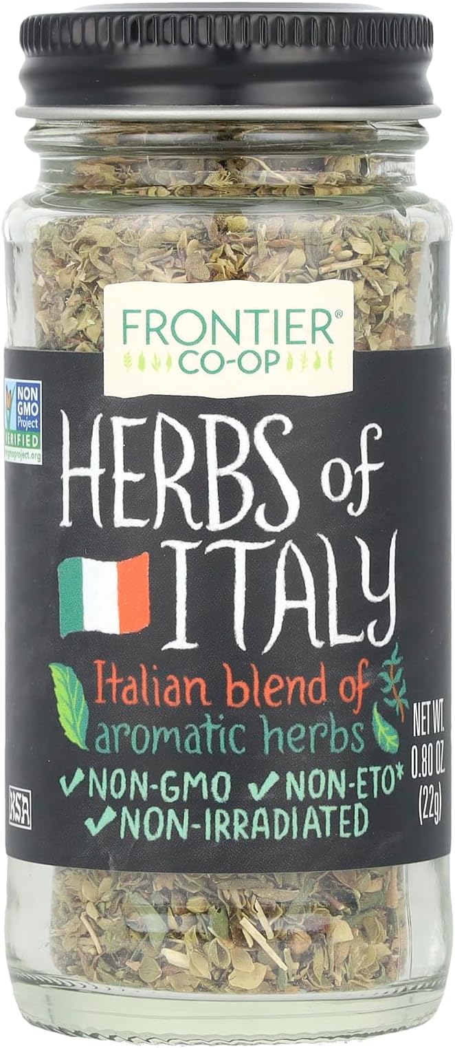 Frontier Herb Italy Blend Spice - Salt - Free Blend - 0.8 Ounces