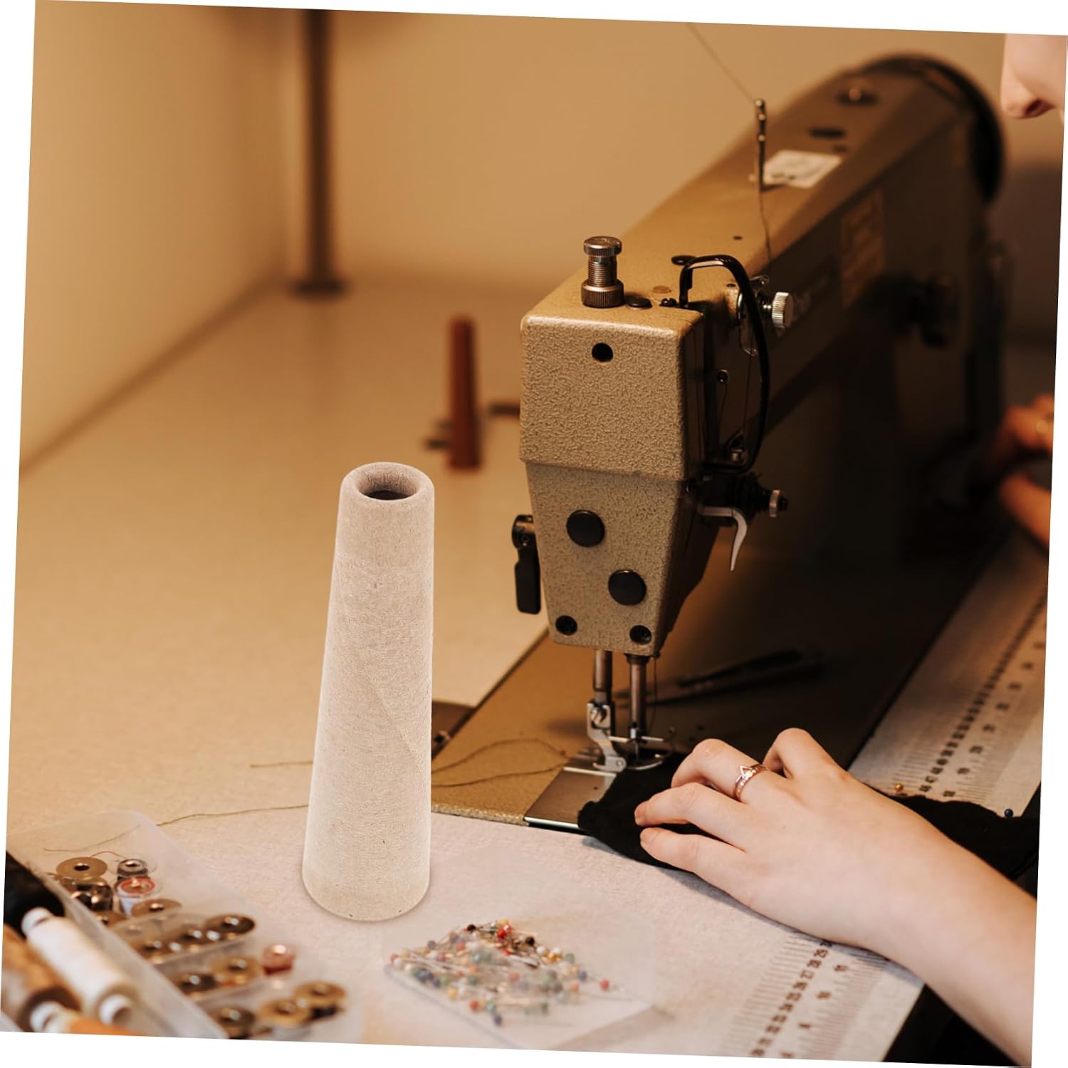 SEWACC 5pcs Cardboard Yarn Winding Tubes for Efficient Knitting and Textile Use Durable Paper Operated Winder Tubes for Crafting and Organizing Yarn Balls