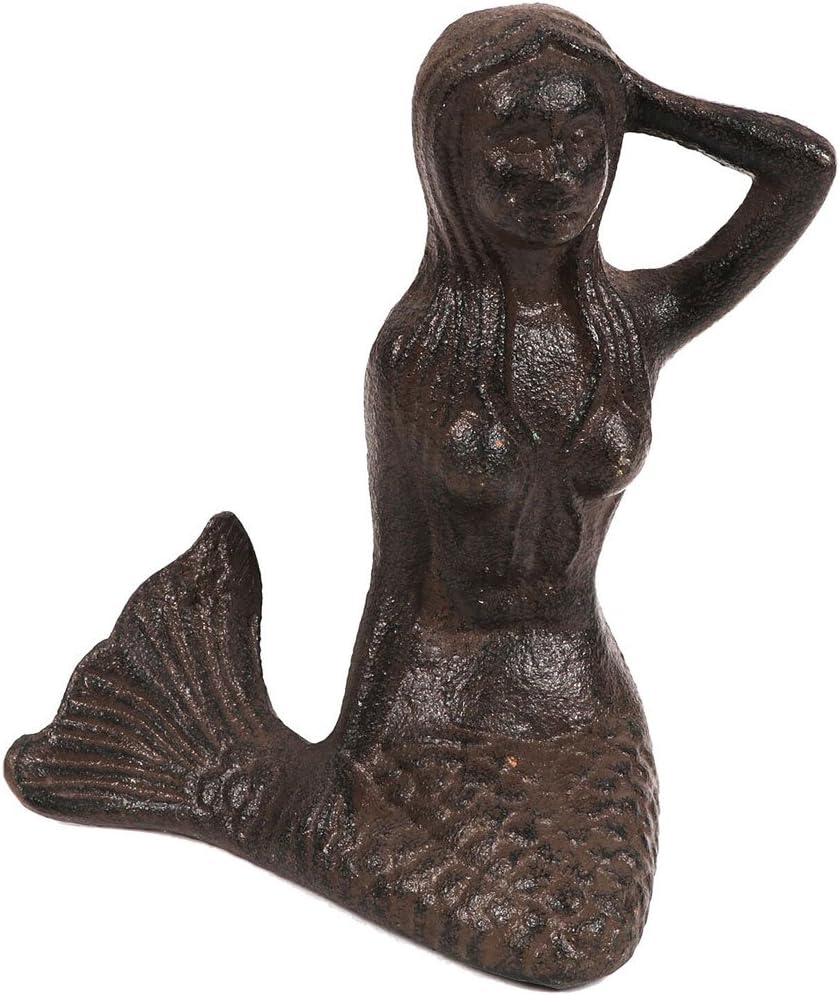 Nautical Cast Iron Door Stop (Mermaid)