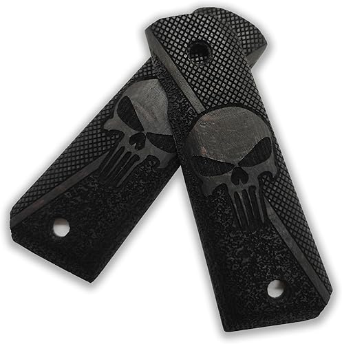 Miniatura 8 de Para 1911 Grips, 1911 Full Size, 1911 Punisher, Pistolas de Pistola, Agarres de Madera 1911, Puños 1911 Tamaño Completo, Punisher Grips, 1911