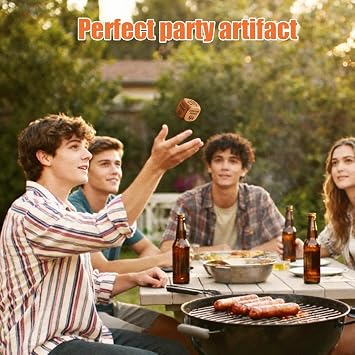 Drinking Games for Adults Party,Interactive Challenge Party Favors - Adults Dice Decision Board Game - for Home College Gathering Birthday Holiday New Year Christmas