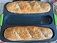 Fasmov French Bread Baking Pan Nonstick Perforated Baguette Pan 4 Wave Loaves Loaf Bake Mold Toast Cooking Bakers Molding Kitchen Amp Dining - Umberral.th