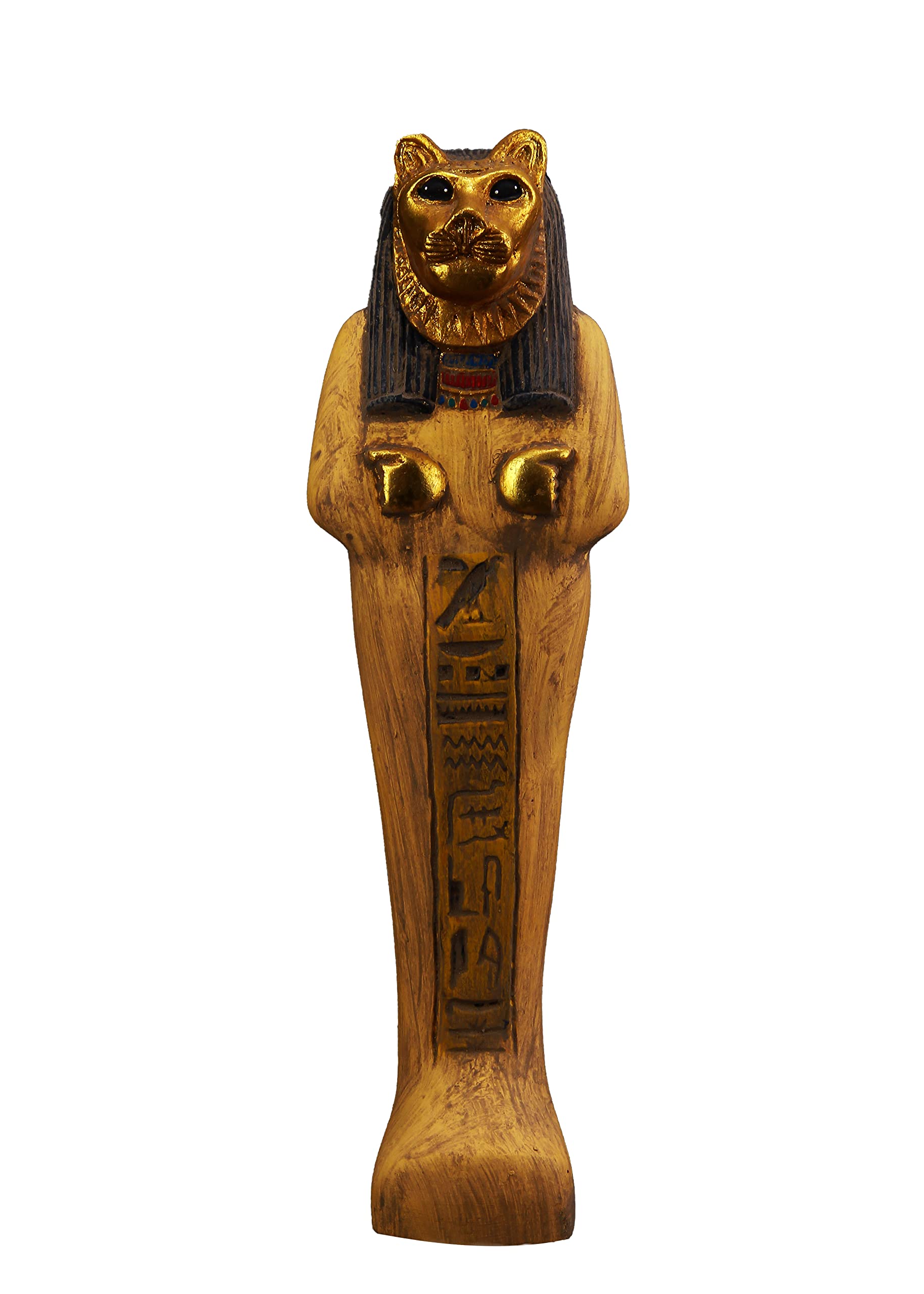 Ancient Egyptian statue of Sekhmet, also spelled Sakhmet, in Egyptian religion, a god of the war and destroyer of the enemies of the sun god Re.