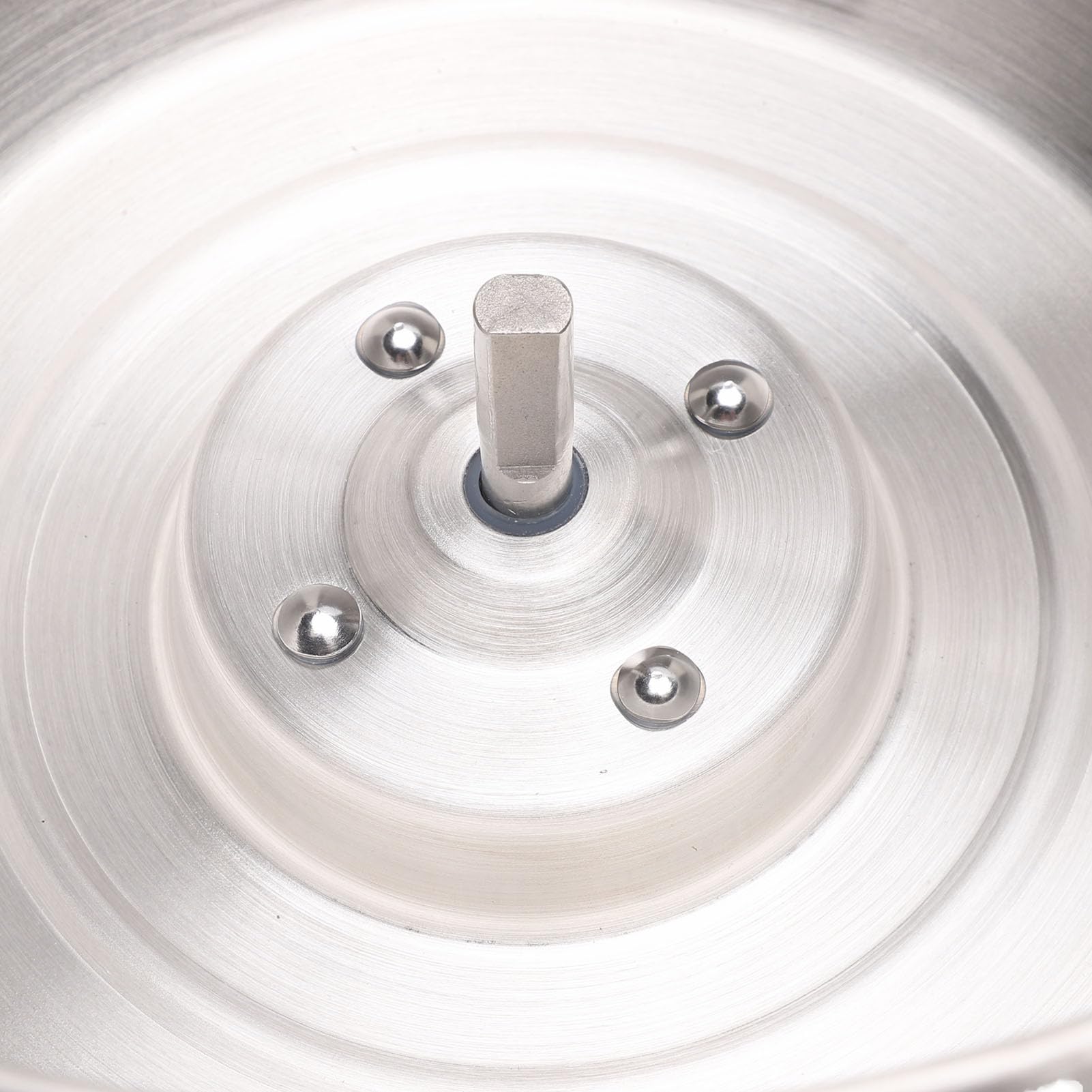Luocute Amasadora, 120W Máquina Automática de Masa de Acero Inoxidable con Tazón de 5L y Función de Fermentación de Amasado para Pan, Pizza, Pasta, Albóndigas, Bollos Al (Estándar Europeo 220V)