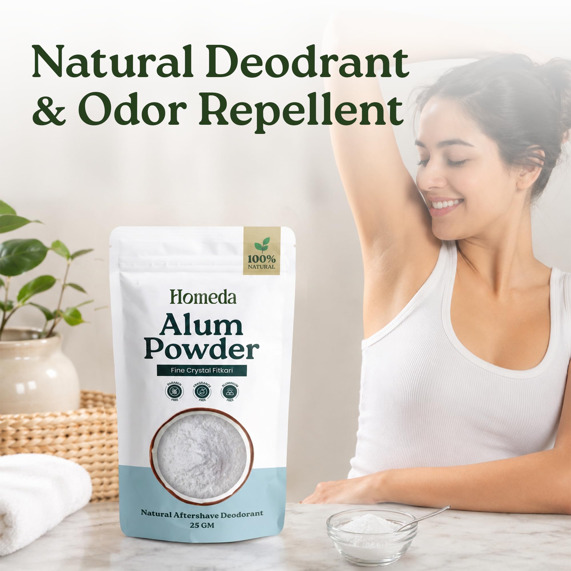 Shudh Online Alum Powder for Face Organic, Fitkari Powder for Face (250 g), Pure Phitkari Alum Stone for Skin, Padikara Kal for Teeth, Fitkiri Alam Patika Fitcury, Potash Aalam for Women (250 grams) 1