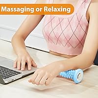 Vista 5 de BESKAR Rodillo Masajeador de Pies para Alivio de la Fascitis Plantar, Rodillo Portátil para Masaje Profundo de Tejido Muscular, Alivio del Dolor