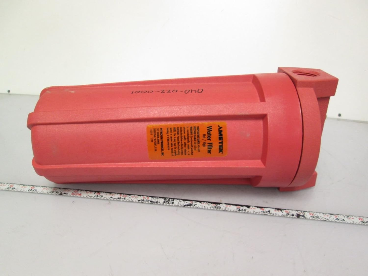 New Ametek 0150830 GlassReinforced Nylon Sump and Cap 3/4" NPT 10