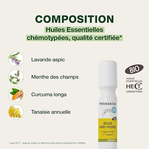 Pranarôm Aromapic After-Sting Soothing Gel Organic 15ml