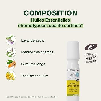 Pranarôm Aromapic After-Sting Soothing Gel Organic 15ml