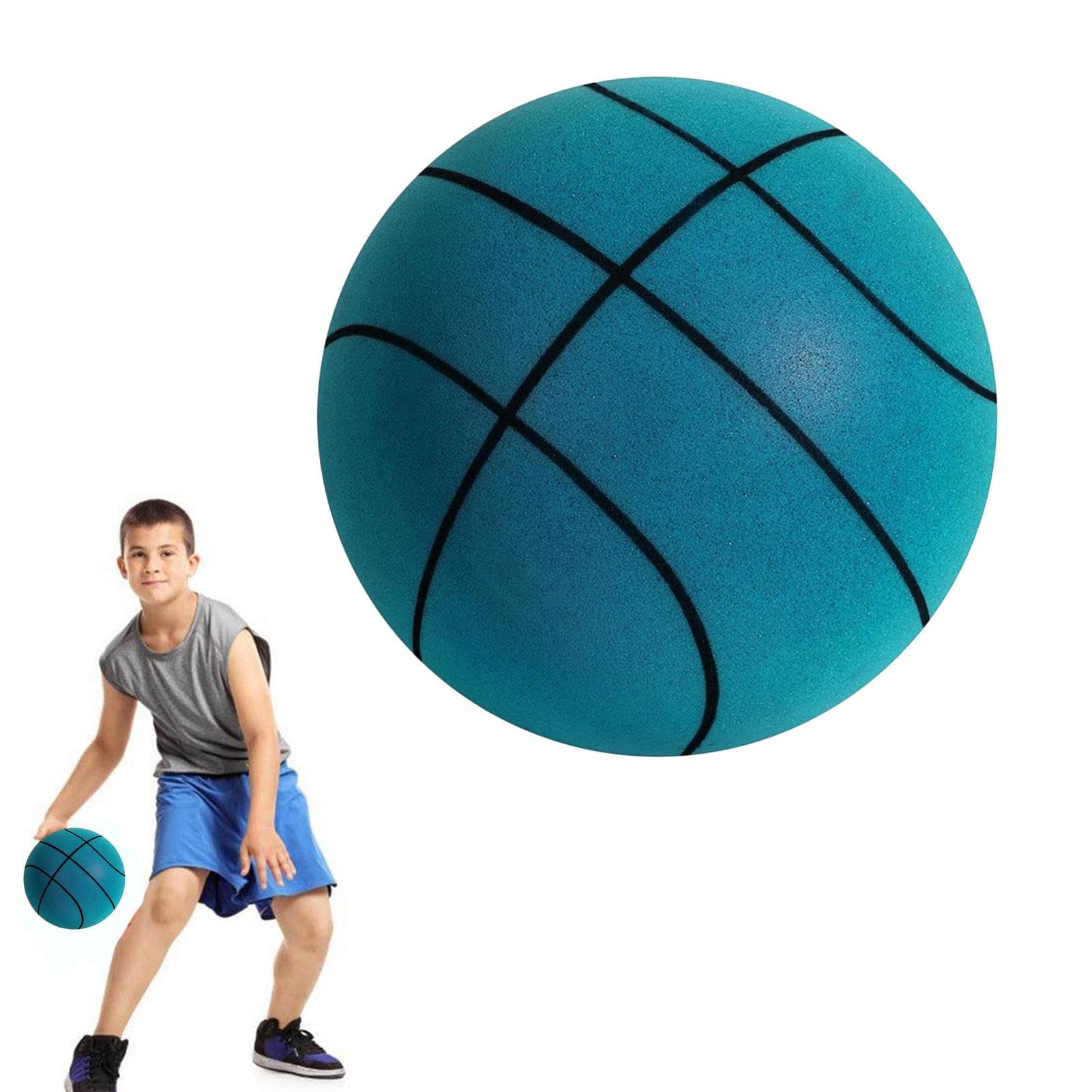 Ballon De Basketball Silencieux Entraînement Basketball Sans Mousse Haute Densité Doux, Léger Et Facile à Tenir Ballon Silencieux Adapté à Divers Intérieurs Taille 3/5/7