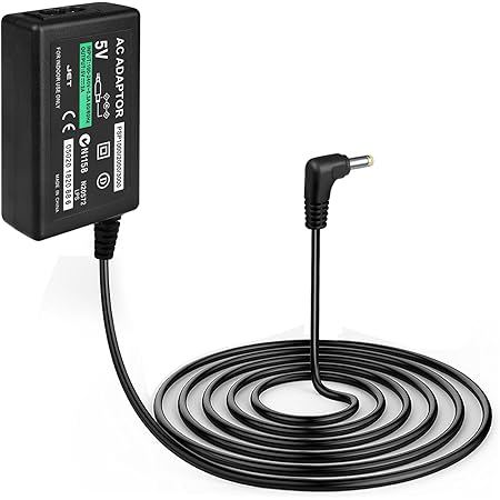 Amazon Com Tnp Psp Charger Ac Adapter Power Supply Home Wall Travel Charging Cord Cable Accessories Kit For Sony Playstation Portable Psp 1000 Slim 00 3000 Series Black Sony Psp Video Games