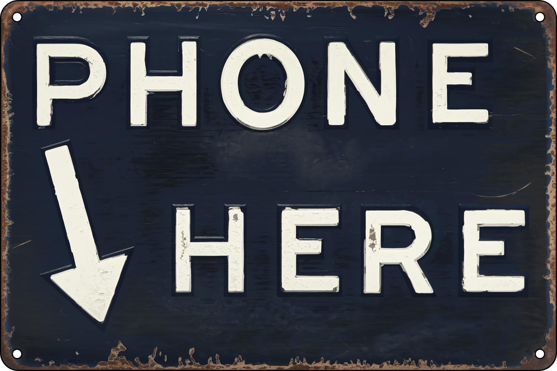 Kwqdozf As Pic 20 8X12 Inch Phone Here Metal Tin Signs Phone Booth Wall Art Telephone Sign, V