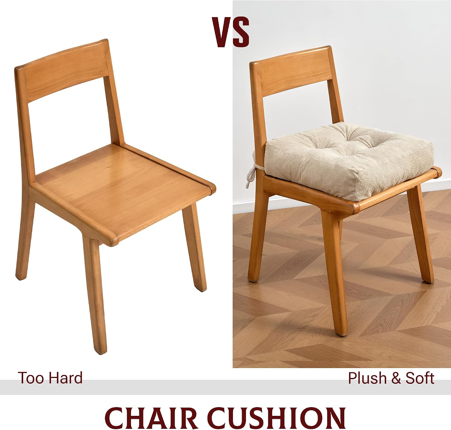 Chair Cushions for Dining Chairs, Seat Cushions for Kitchen Chair