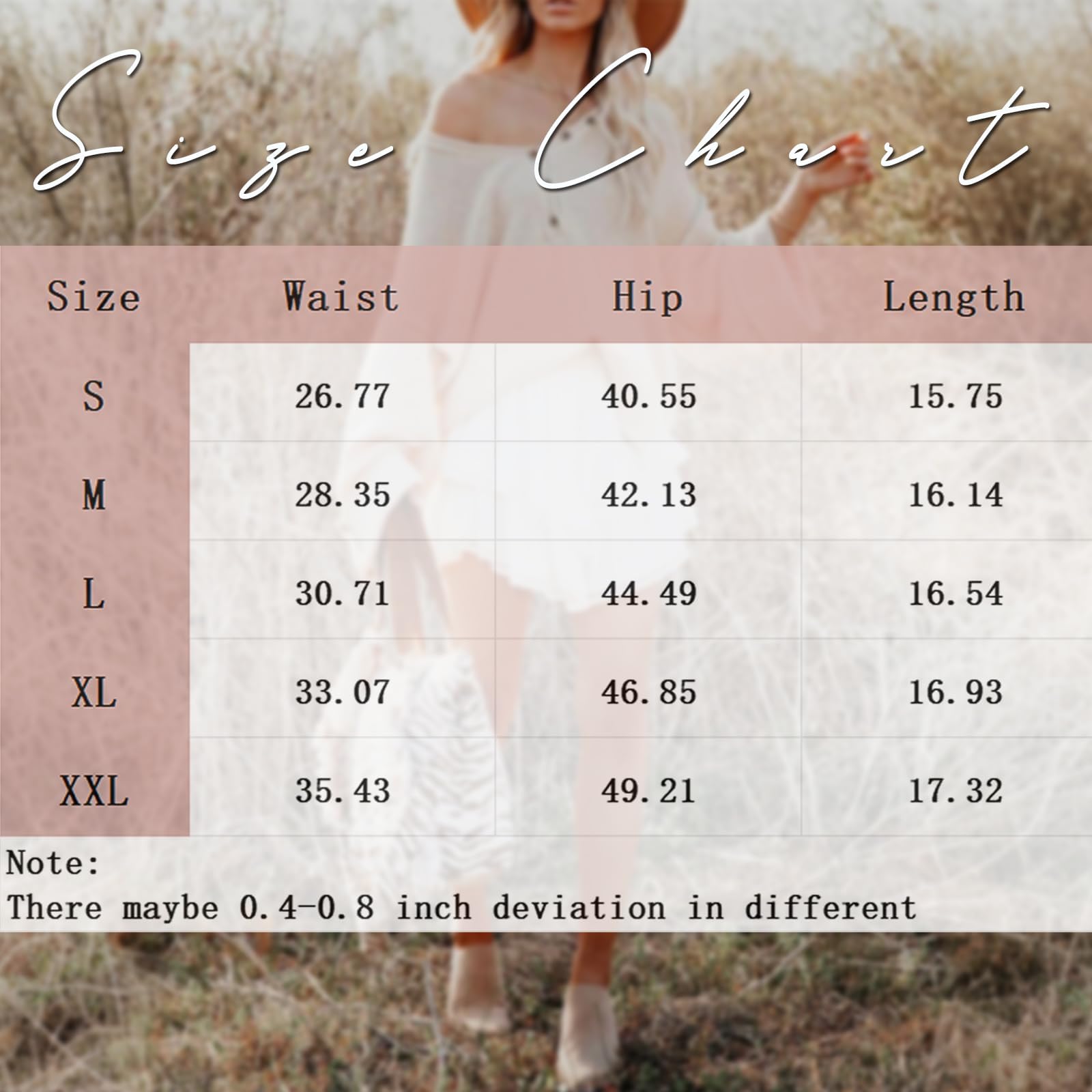 Skorts de Volantes para Mujer Falda Corta fluida de Boho, Faldas elásticas de Cintura Alta, Fashion Golf Tennis Skort