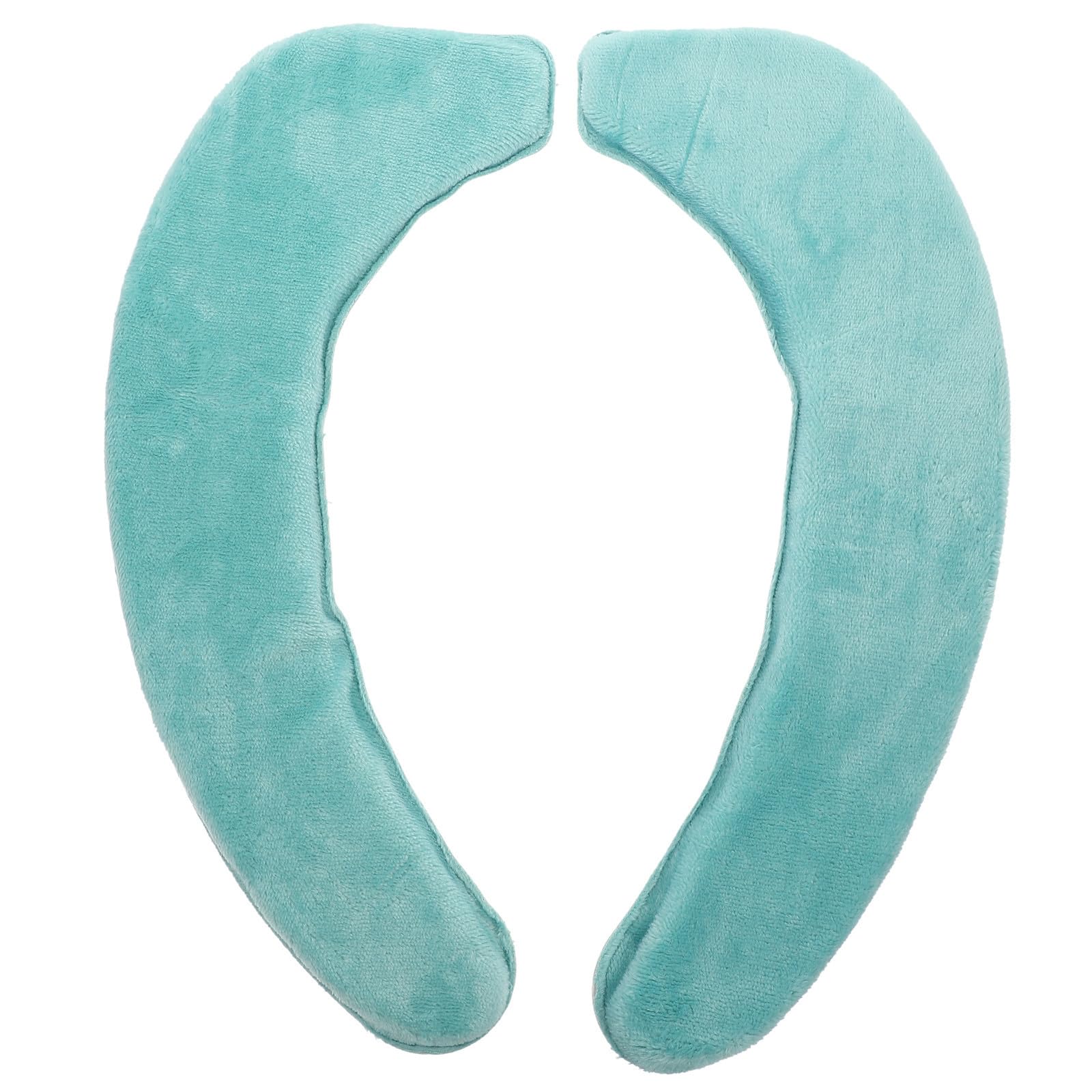 Funda Cojín para Asiento de Inodoro suave de franela lavable 1 par