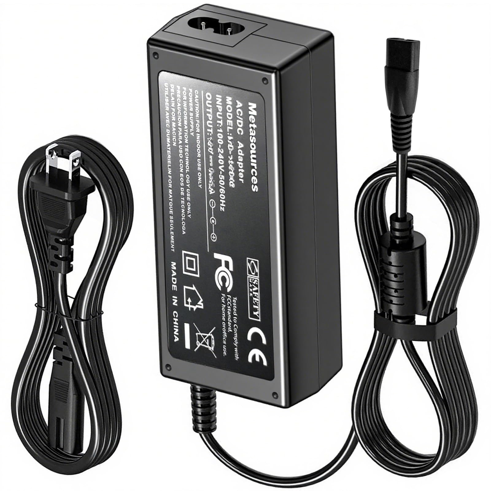 Amazon.com: 2-Prong 15V Adapter for Brookstone Max 2 Max2 139712