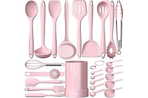 Fun Cooking with Our Premium Silicone Cooking Utensil Set!