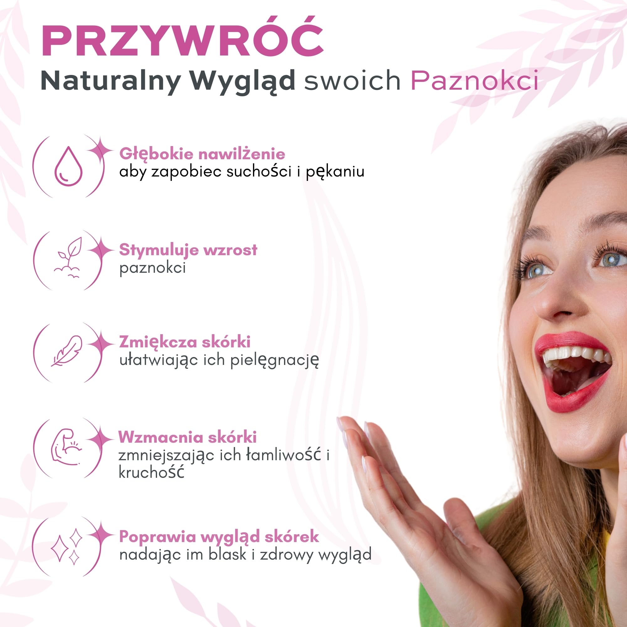 Profesjonalny olejek do skórek do rąk i stóp 12 ml - Kokos - Nawilżający i regenerujący, przynosi ulgę i świeżość suchej i podrażnionej skórze