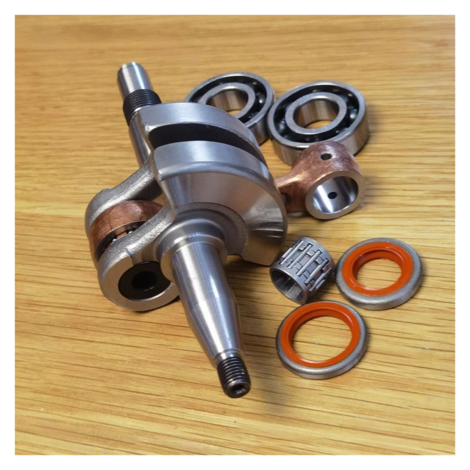 Vilebrequin 365 pour tronçonneuses 372 372XP axe 16mm bielle moteur