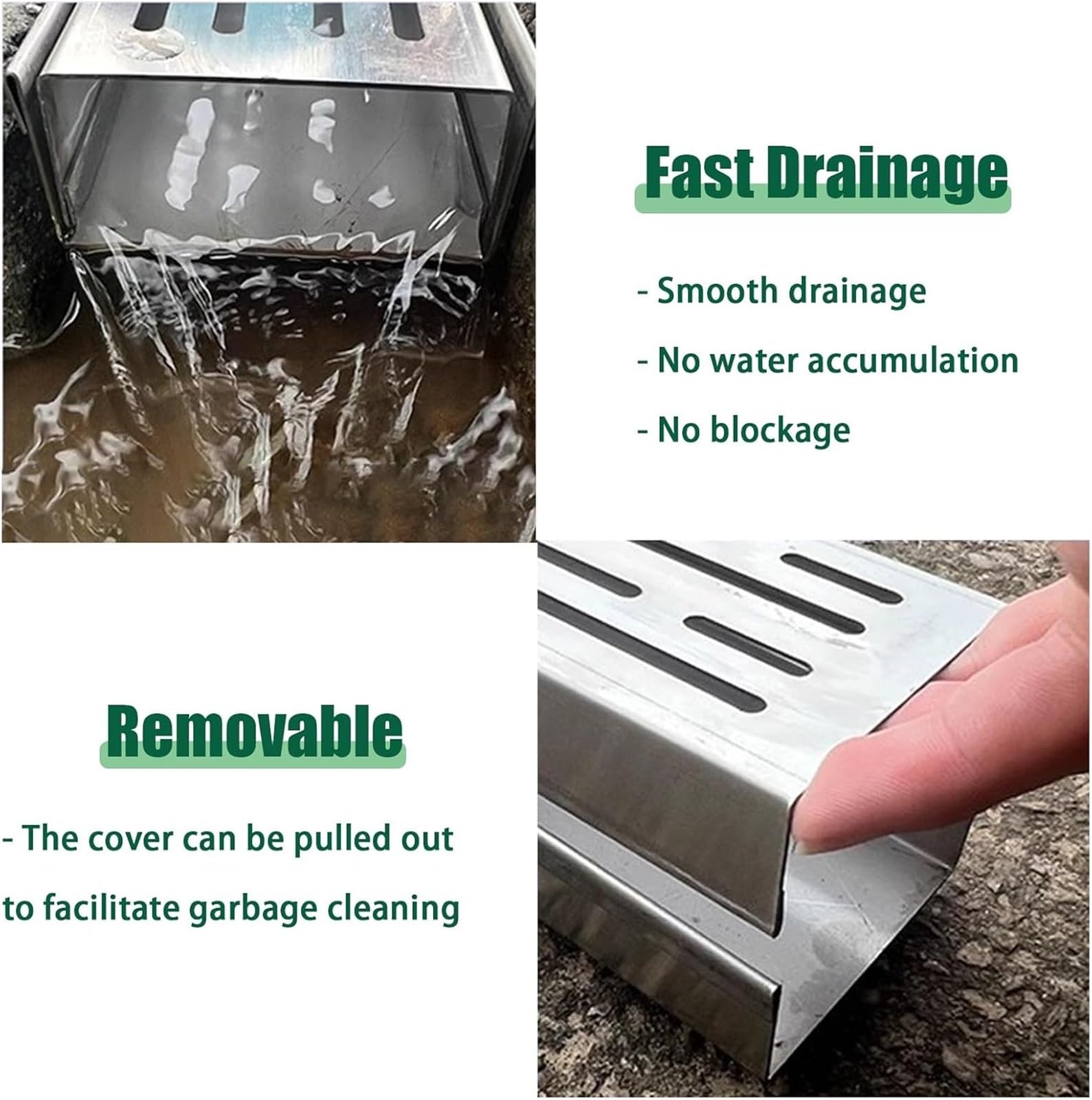 Snapklik.com : Fangool Trench Drain SystemChannel Drain