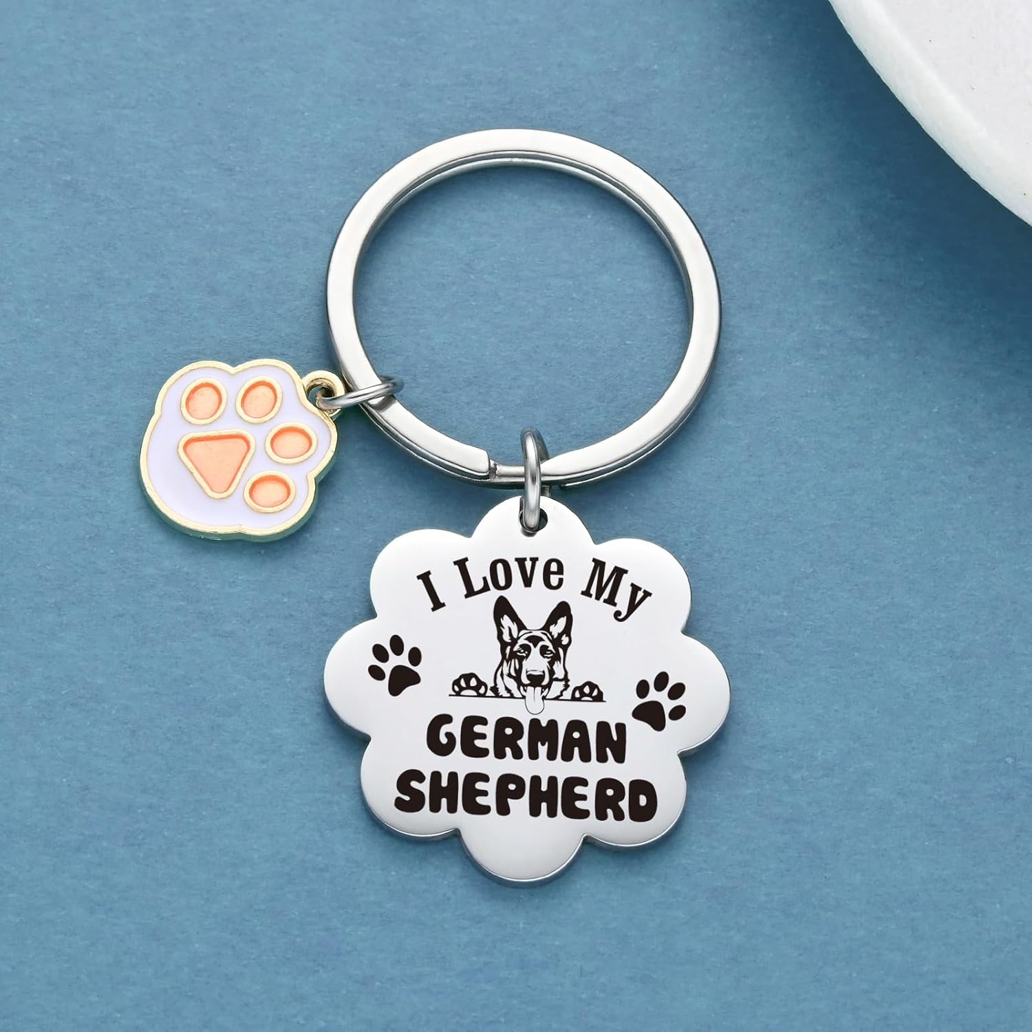 German Shepherd Accessories Gifts Dog Keychain German Shepherd Lover Keychain Pet Jewelry - Image 3