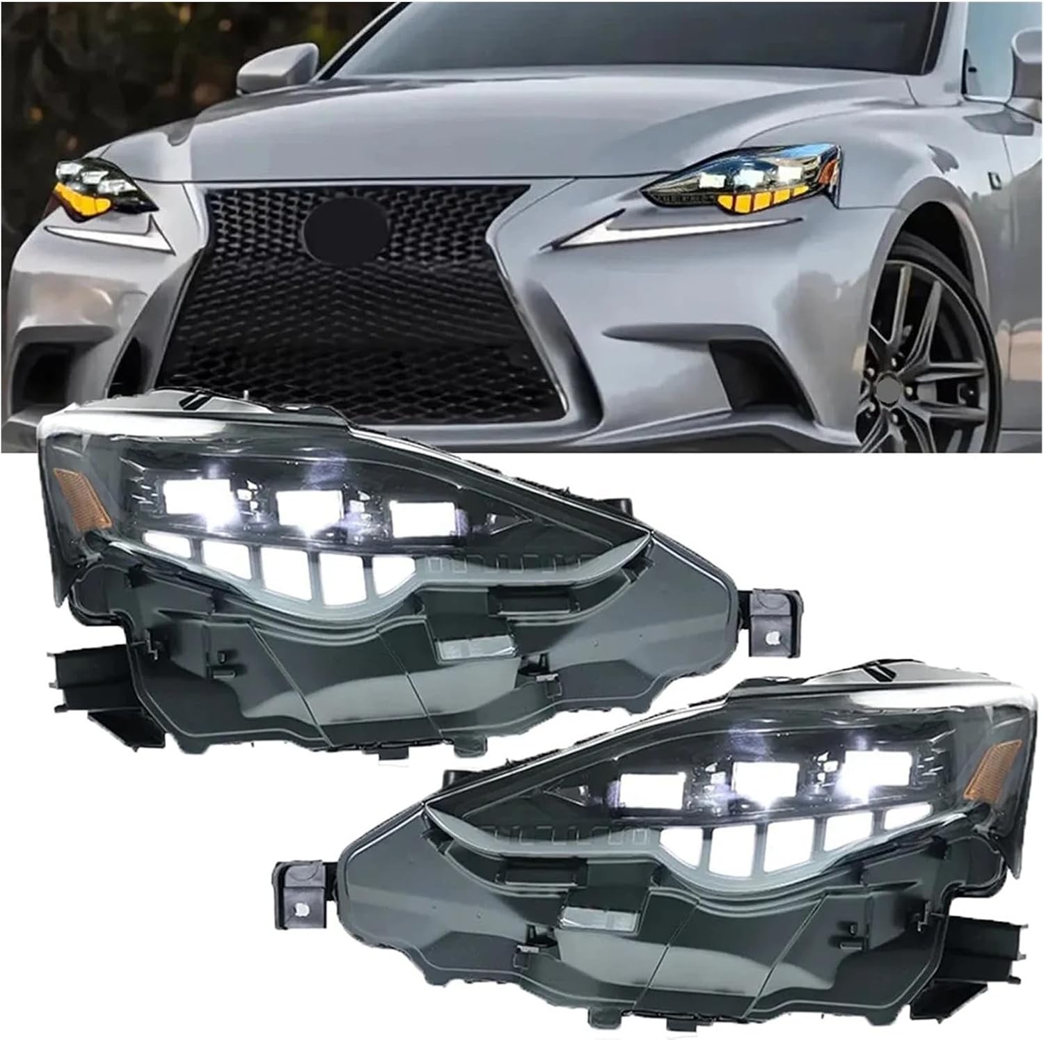 LEXUS/レクサス IS250 前期純正ヘッドライト 運転席側 レクサス LEXUS 