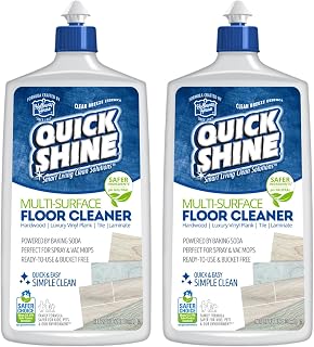 Quick Shine Multi-Surface Floor Cleaner 27 oz-2 Pk, Streak-Free, No Residue