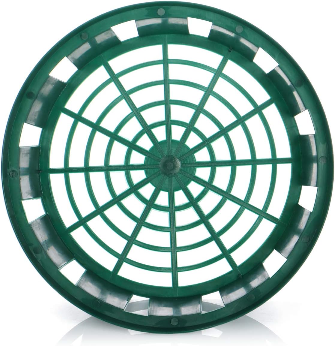 com-four® 6x Planting Baskets for Bulbs Planting Bowl for Growing and Storing Bulbous Plants Small Green Onion Basket (06x planting bowl - Image 4