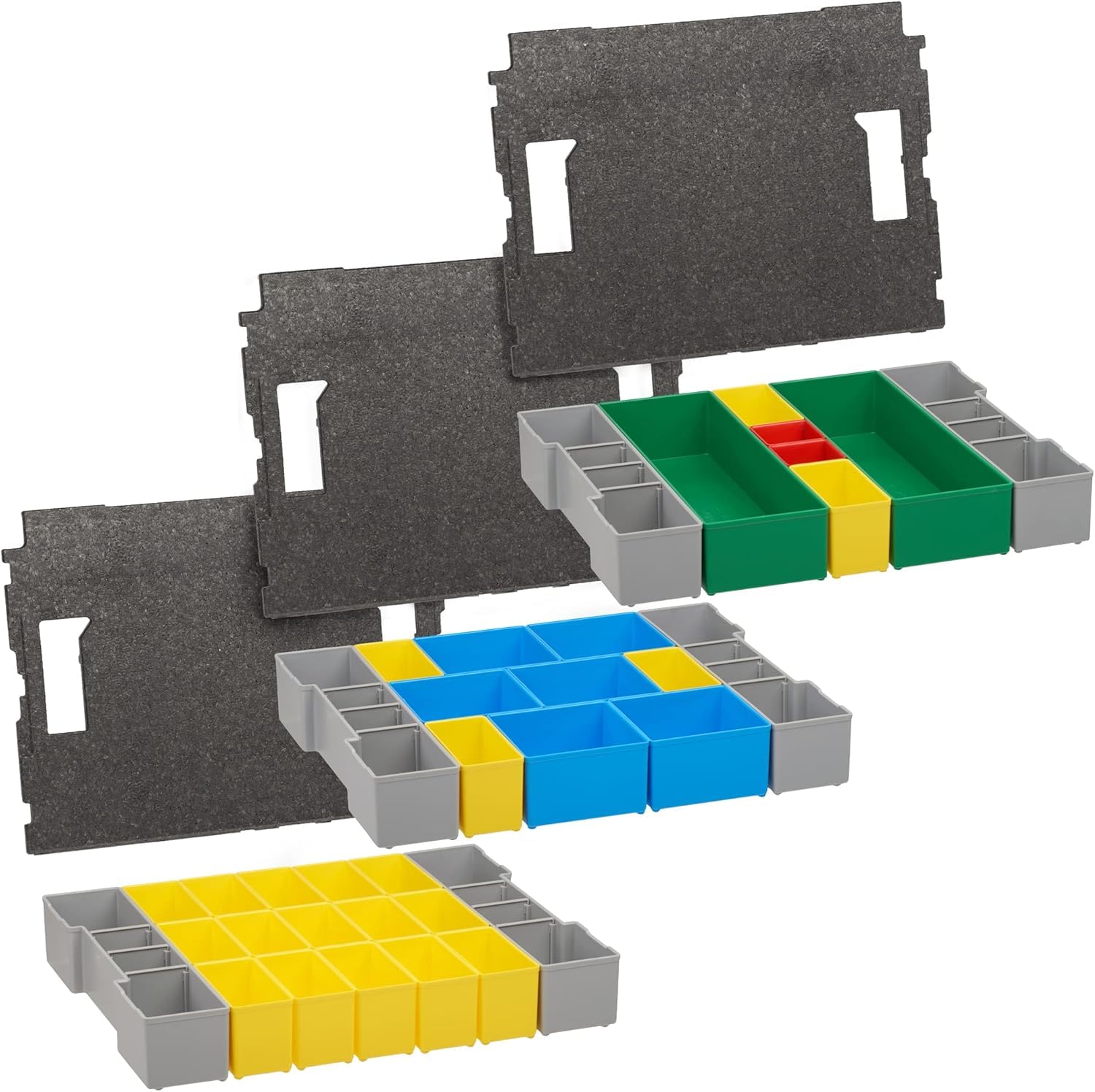 Deckelpolster Für L-BOXX G4 Bosch Sortimo Insetboxen-Set F3 Deckelpolster Für Neue L-Boxx G4 Bosch Sortimo H3 Set