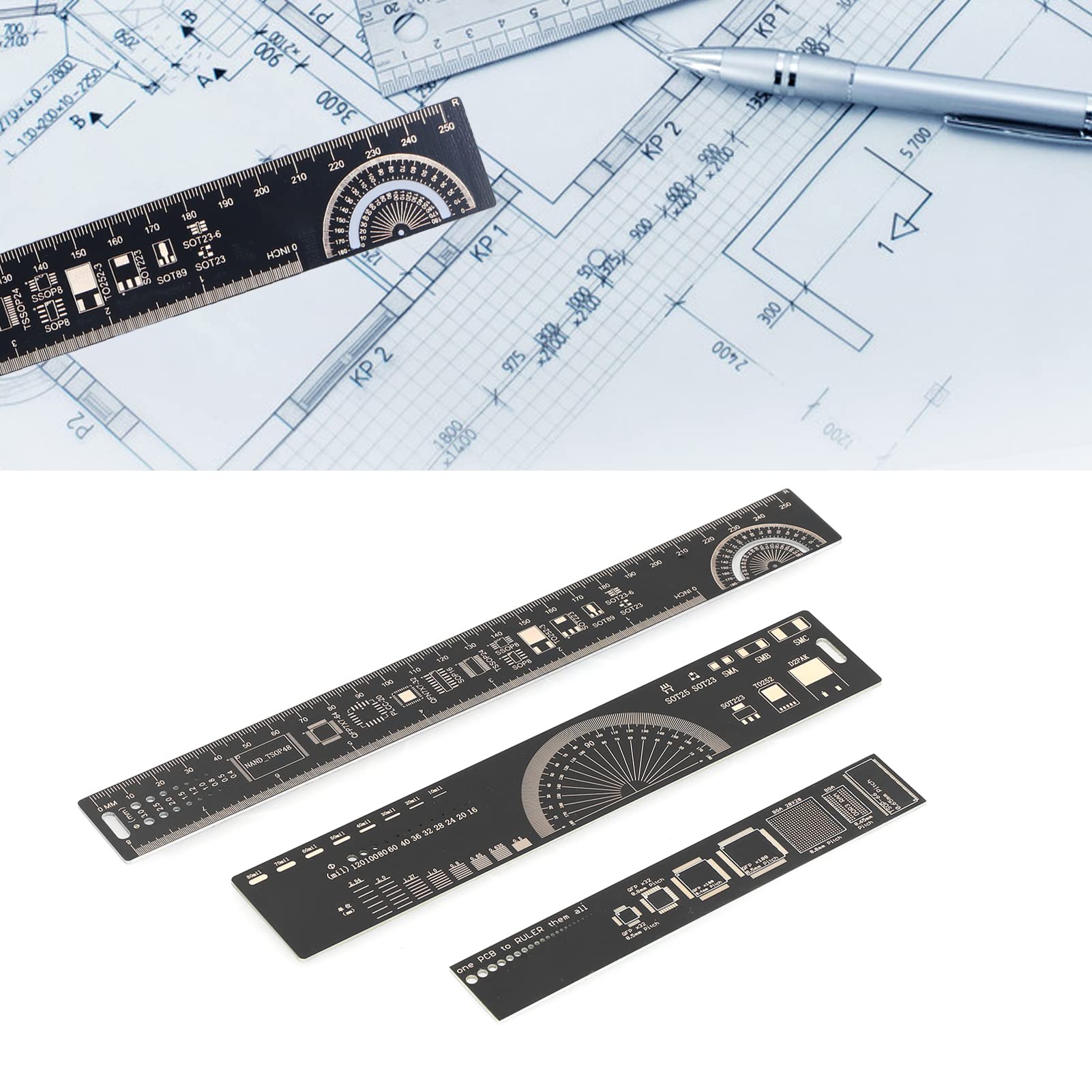 Règle Multifonction En L Avec Limiteur Réglable - 305 Mm, Alliage Aluminium - Pour Ingénieurs, Dessin, Bricolage