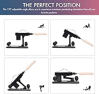 Vista 2 de SENSUA Sex Love Machine - Juguete para adultos, dispositivo de empuje para hombres y mujeres, masturbación, pistola de bombeo de masaje anal vaginal