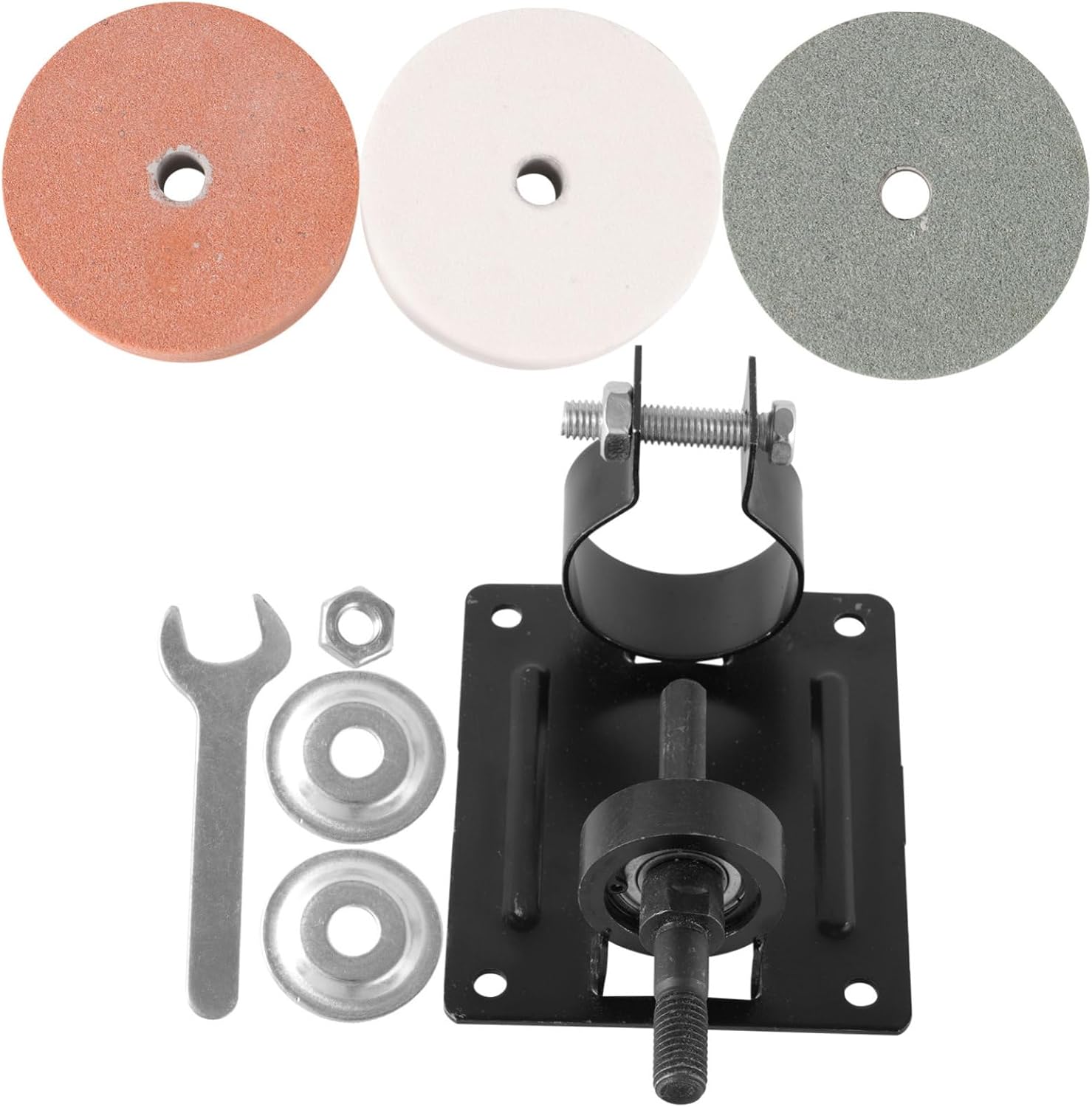 STOBOK Woodworking Bench Drill Clamp Drill Holder Stand Grinder Grinding Head Milling Vise Versatile Clamp Vise Tool