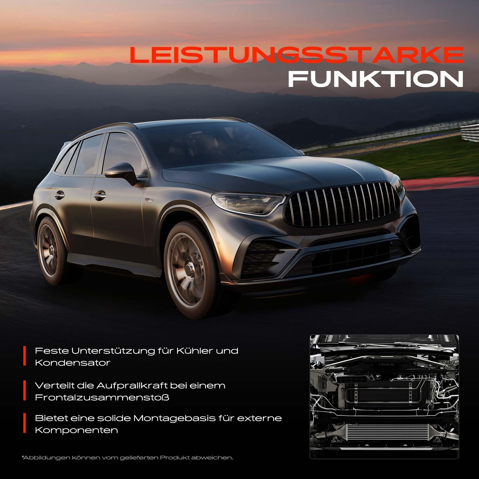 Frankberg Frontverkleidung Frontblech Vorne Links Kompatibel mit 5er F10 518d-550i xDrive 2.0L-4.4L 2009-2016 5er Touring F11 518d-550i 2.0L-4.4L 2009-2017 Replace# BM1225134C
