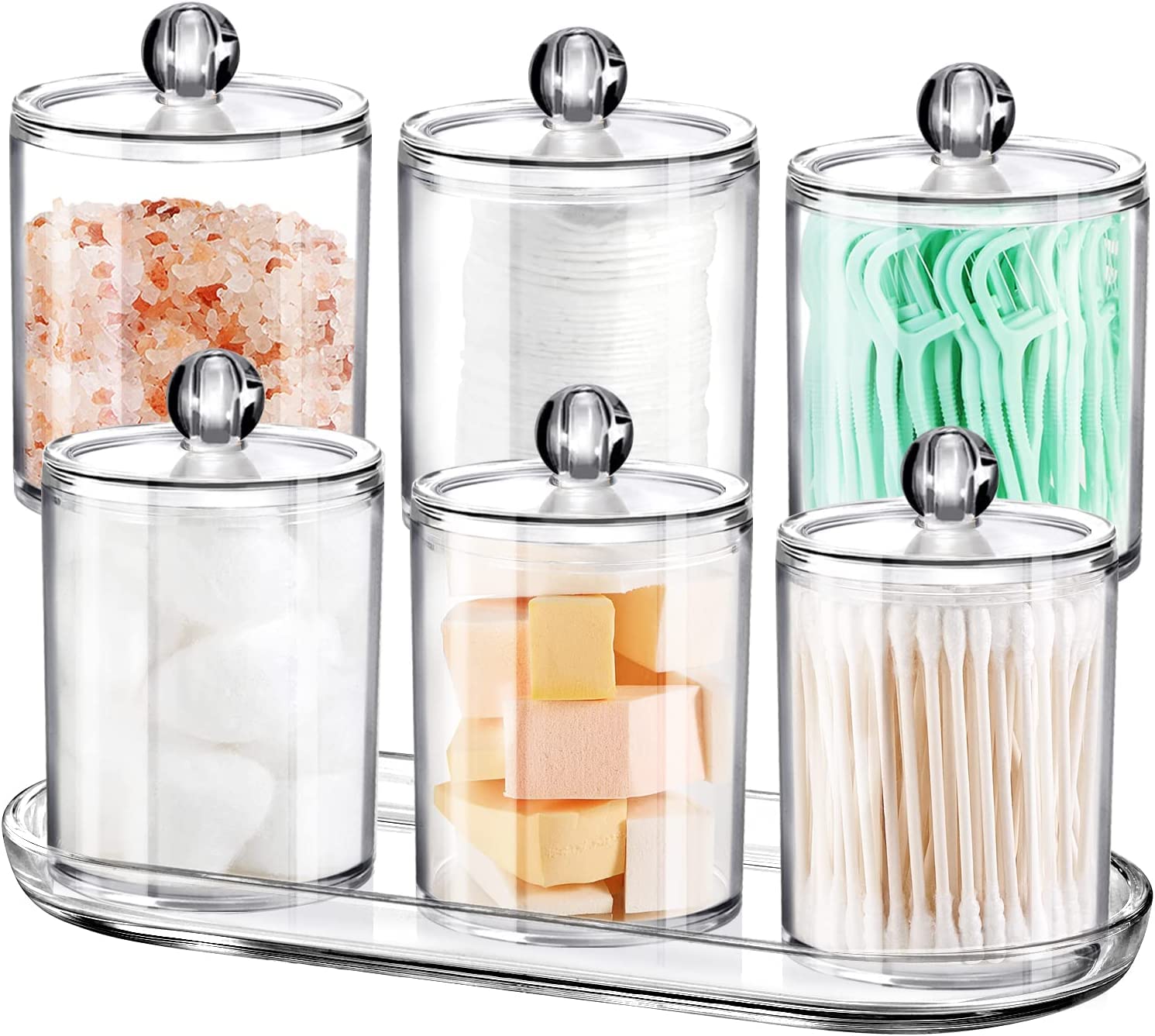 See full amazon price history chart for BluBasket 1 Piece Q-Tip Cottonswab Storage Dispenser, Clear Cotton Ball Swab Holder Cotton/Earbud Holder Storage Box with lid, Multipupose Cosmetics Makeup Storage Holder Box for Women BluBasket 1 Piece Q-Tip Cottonswab Storage Dispenser, Clear Cotton Ball Swab Holder Cotton/Earbud Holder Storage Box with lid, Multipupose Cosmetics Makeup Storage Holder Box for Women (B0C1572WSK) Amazon Price History, Amazon Price Tracker