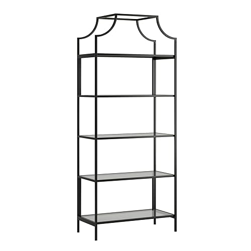 Harvey Park Bookcase/Book Shelf, Black