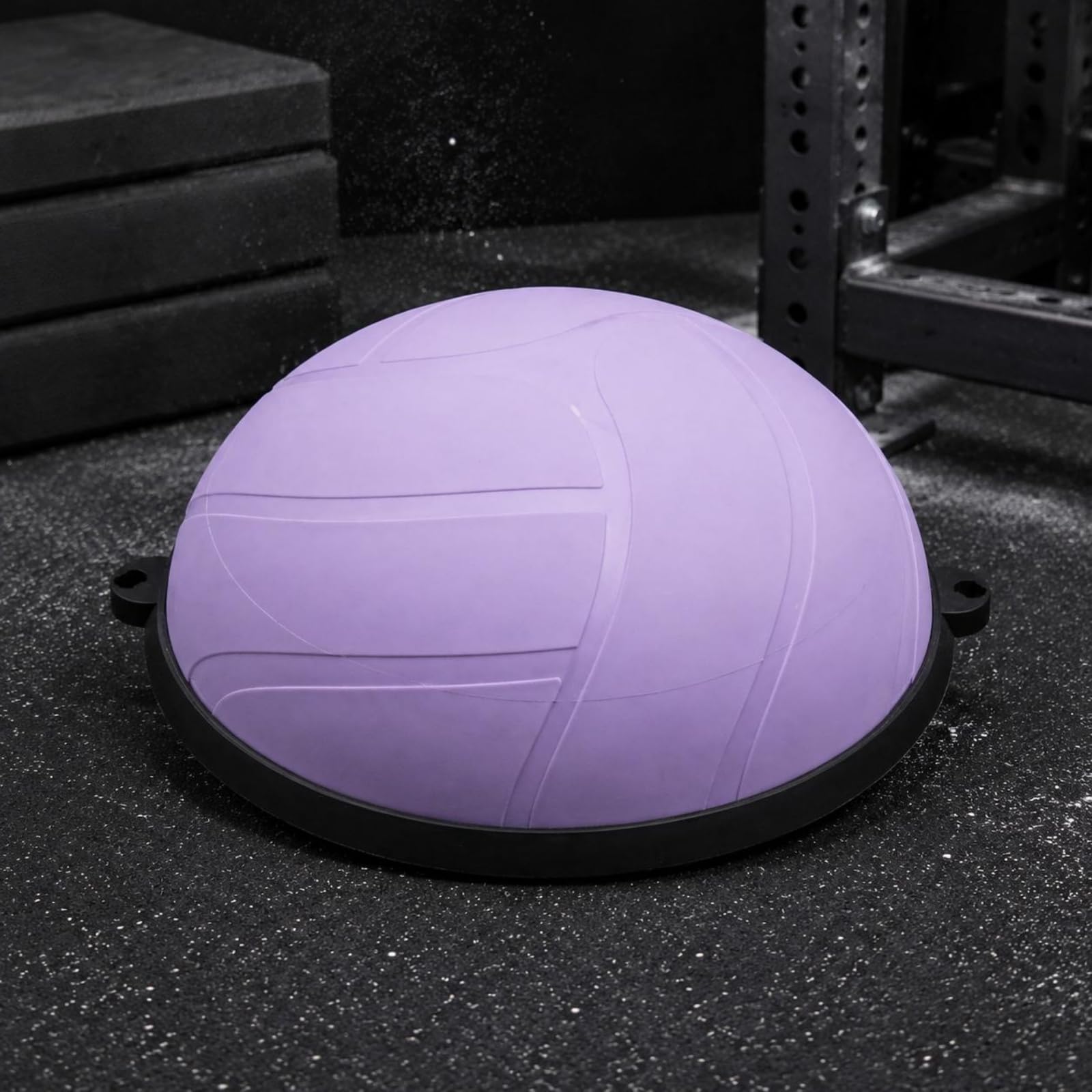 Pelota de Equilibrio Balón de Estabilidad Cúpula de Balance con Superficie Texturizada Antideslizante y Base Rígida PP PVC Adecuada para Entrenamiento