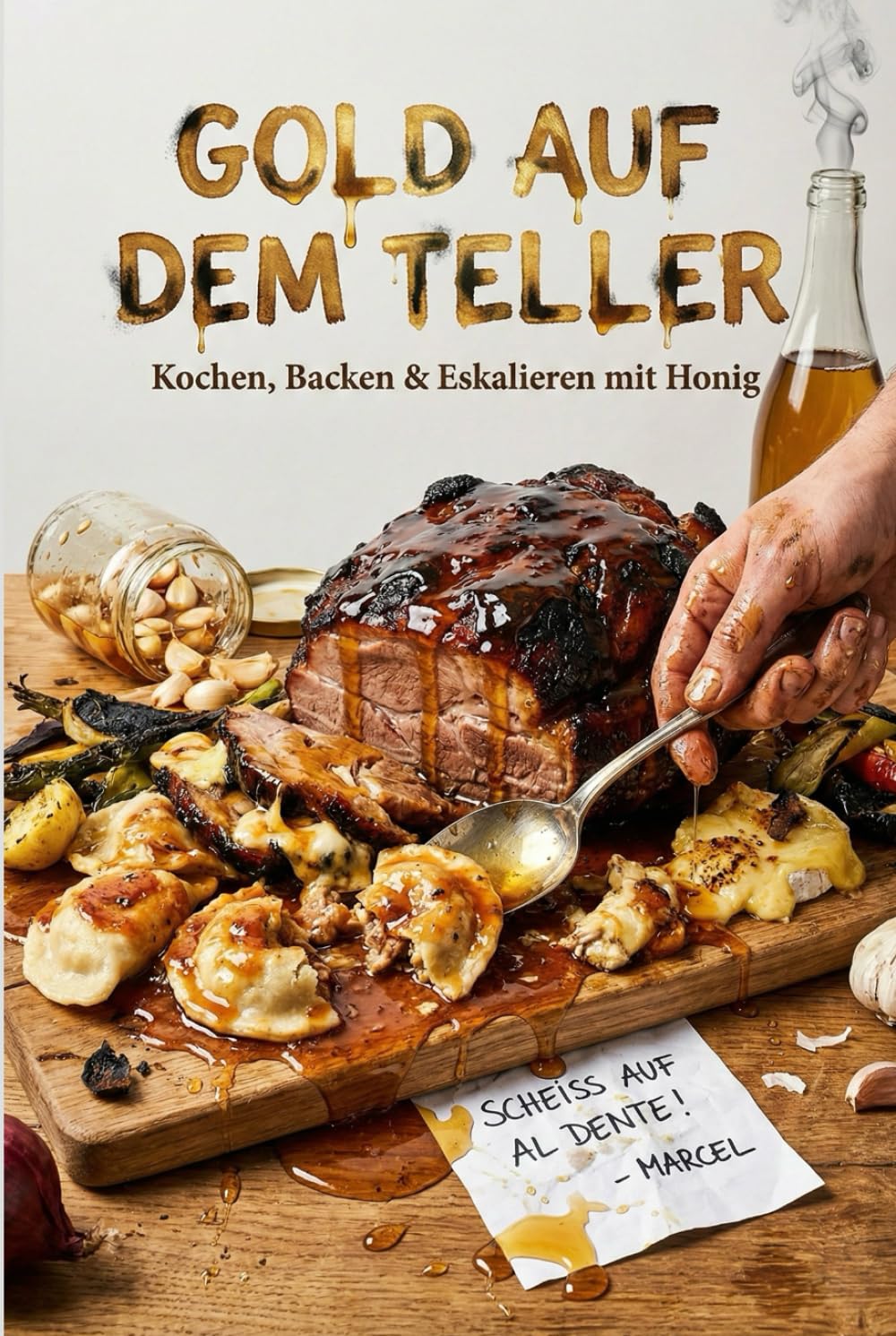 GOLD AUF DEM TELLER: Kochen, Backen & Eskalieren mit Honig (Lommigold – Die Bibliothek der Unabhängigkeit)