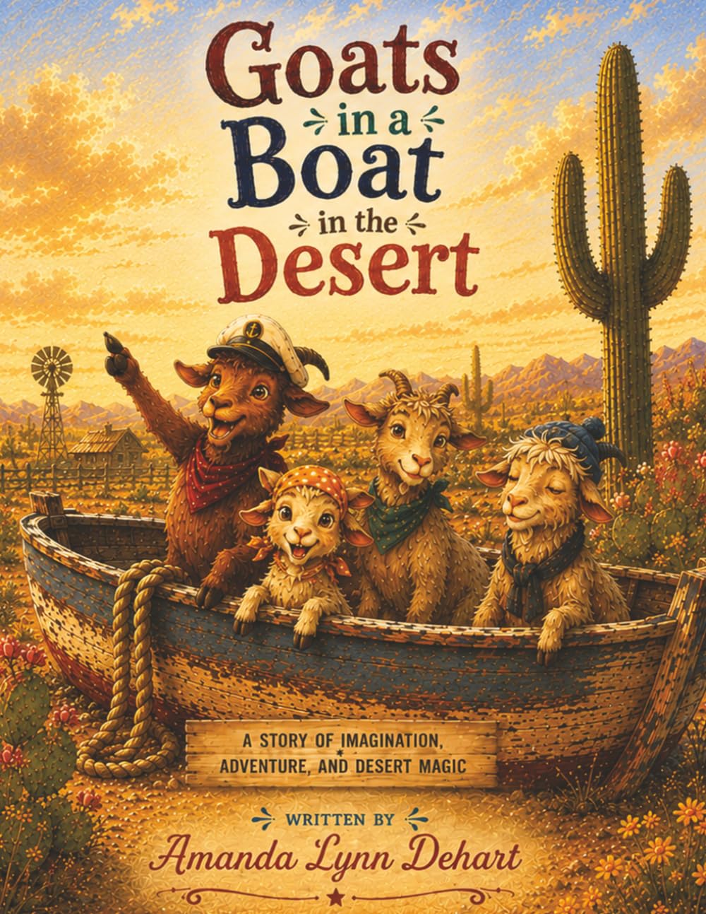 Goats in a Boat in the Desert: A Story of Imagination, Adventure, and Desert Magic