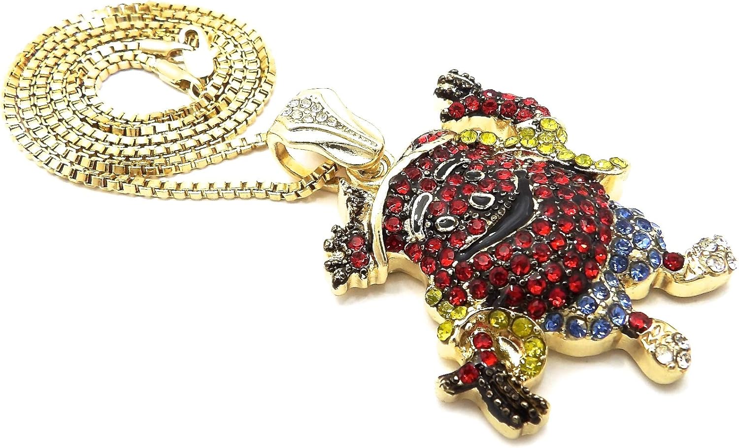 GWOOD Kool Necklace Man Pendant with Franco Chain