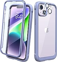 Vista 199 de Diaclara Funda diseñada para iPhone 14 Pro Max de 6.7 pulgadas, funda de teléfono resistente de cuerpo completo con protector de pantalla